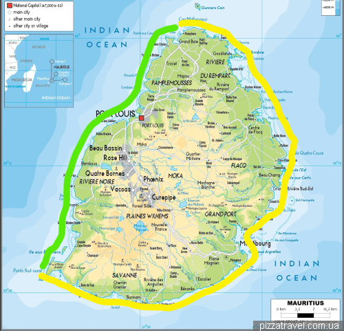 Де купатися на Маврикії