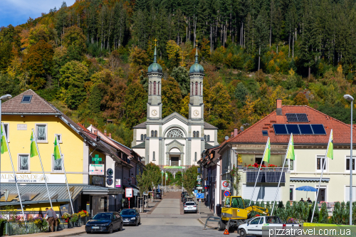 Cable car and rodelbahn in Todtnau