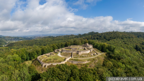 Ruins of Falkenburg near Detmold
