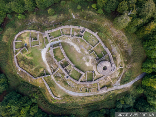 Ruins of Falkenburg near Detmold