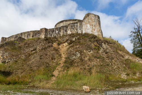 Ruins of Falkenburg near Detmold