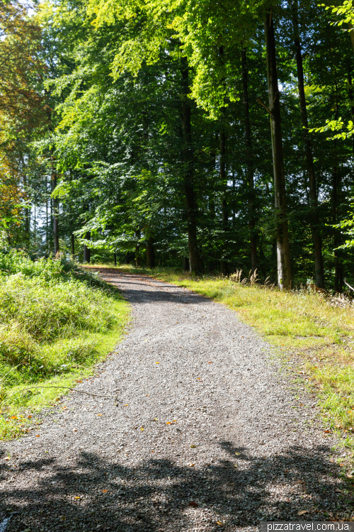 Ruins of Falkenburg near Detmold