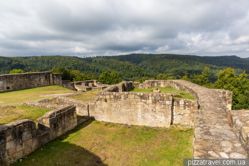 Ruins of Falkenburg near Detmold
