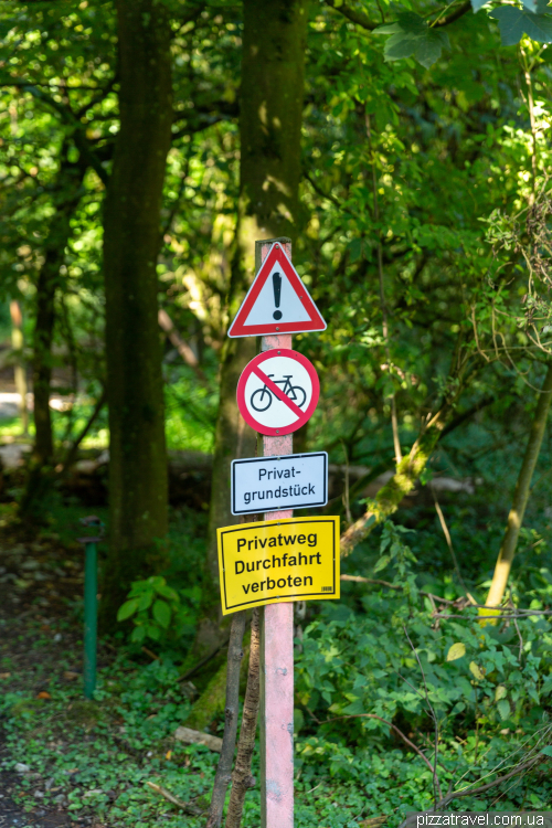 Ruins of Falkenburg near Detmold
