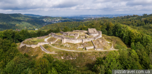Ruins of Falkenburg near Detmold