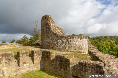 Ruins of Falkenburg near Detmold