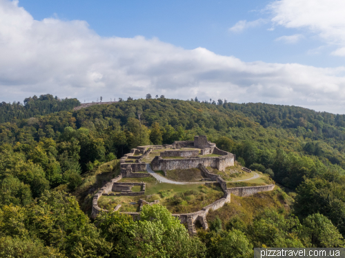 Ruins of Falkenburg near Detmold