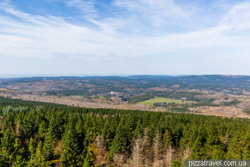 Wolfswarte rock in the Harz Mountains