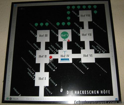 Hackesche Hoefe map