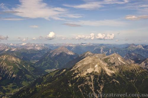 View from Zugspitze