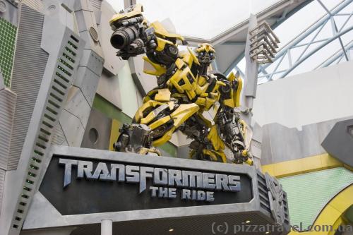Transformers, the most technologically advanced attraction